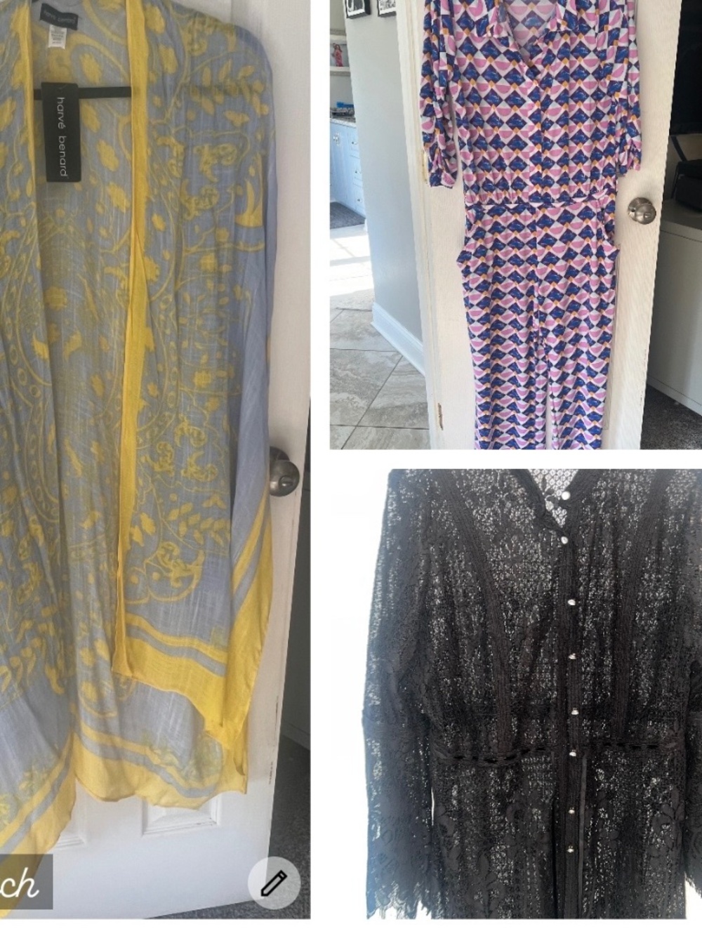 Amazing set of 3 , 2 items NWT, keep or resell for this price. All similar fit.